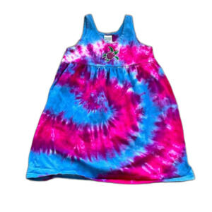 Girls boutique Tie Dye Turtle Dress